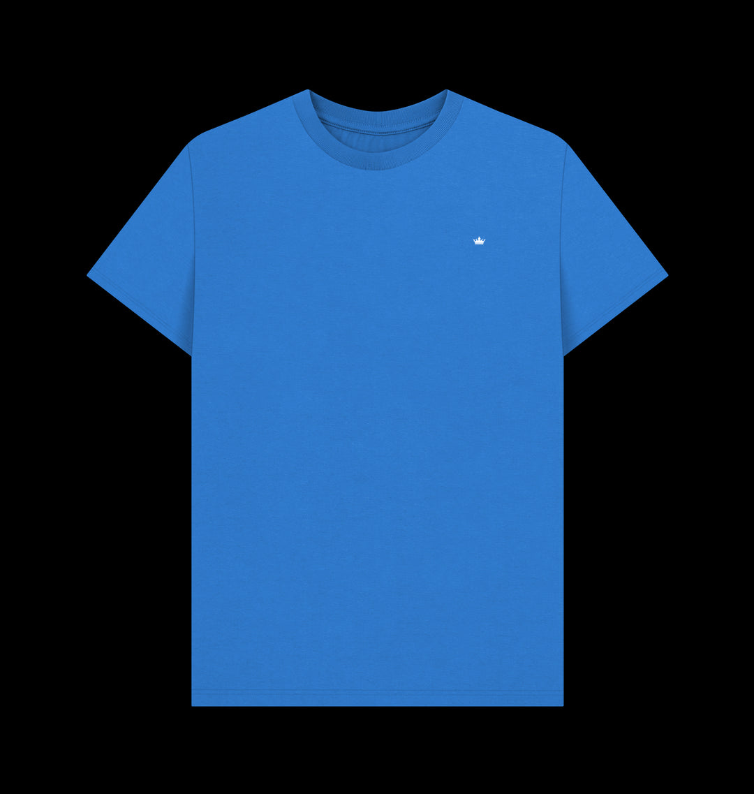 Bright Blue Printed T-shirt