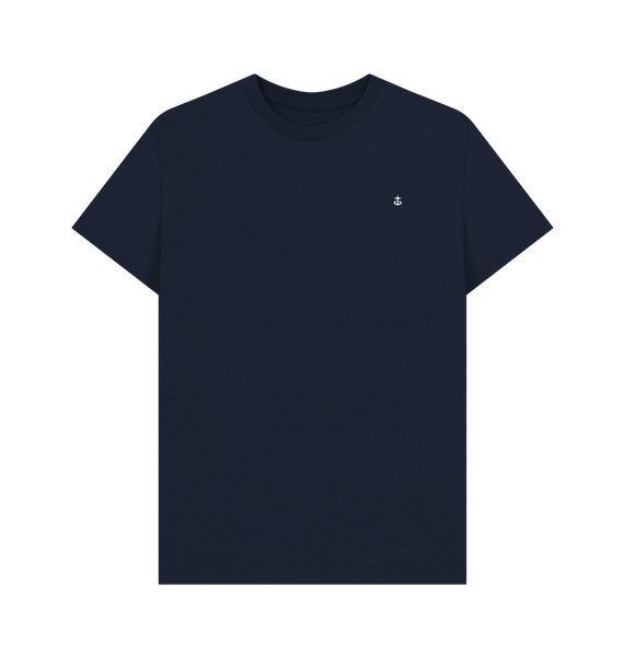 Navy Blue Printed T-shirt