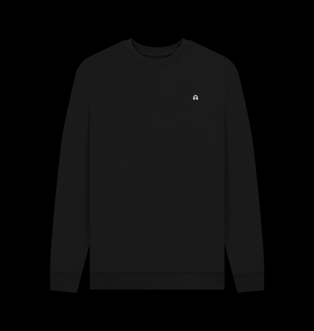 Black Printed Sweater