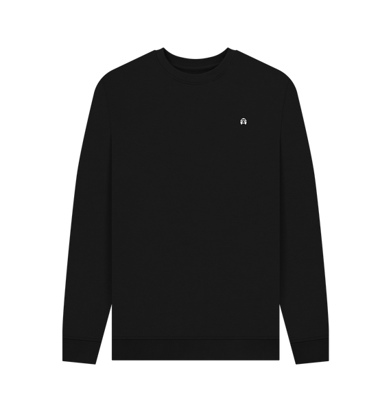 Black Printed Sweater