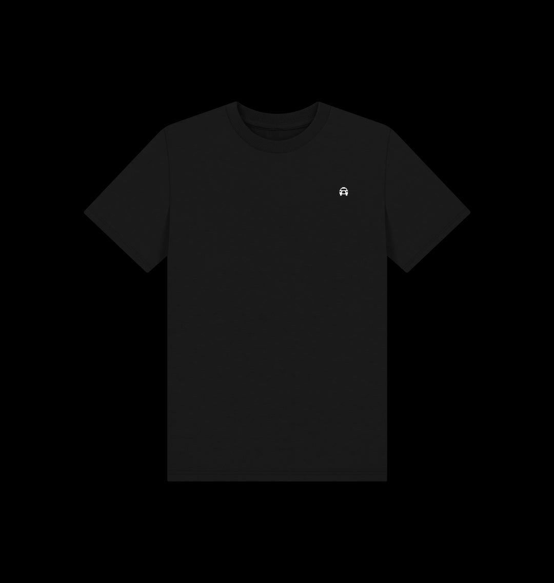 Black Printed Kids T-Shirt