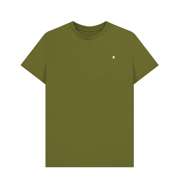 Moss Green Printed T-shirt